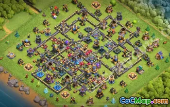 Ultimate TH18 Farming Base Anti 3 Stars #57755