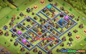 Ultimate Town Hall 12 Farming Base: Copy Link for Clash of Clans #21644