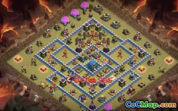 Ultimate Town Hall 12 War Base | Clash of Clans #24205