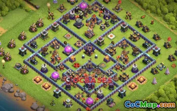 Ultimate Town Hall 15 Farming Base | Clash of Clans Design #19226