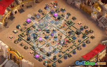 Ultimate Town Hall 17 Base Layouts for Clash of Clans #56452