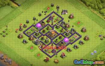 Ultimate Town Hall 7 Trophy Base Layout | Clash of Clans #21694