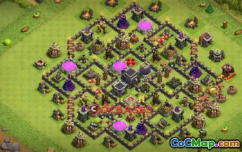 Ultimate Town Hall 9 Farming Base - Copy Link Now! #21937
