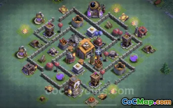 Unbeatable BH6 Base Design with Link - Clash of Clans #22898