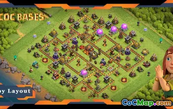 Unbeatable TH10 Base Links - Anti 3 Star Layouts for COC #22326